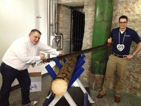 CADENAS PARTsolutions industry forum 2013 log sawing competition