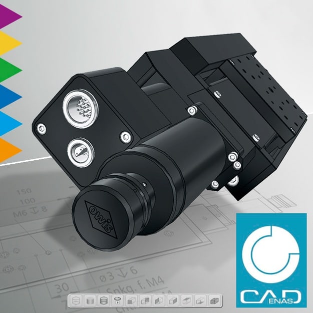 OWIS Offers Products as 2D and 3D CAD Models