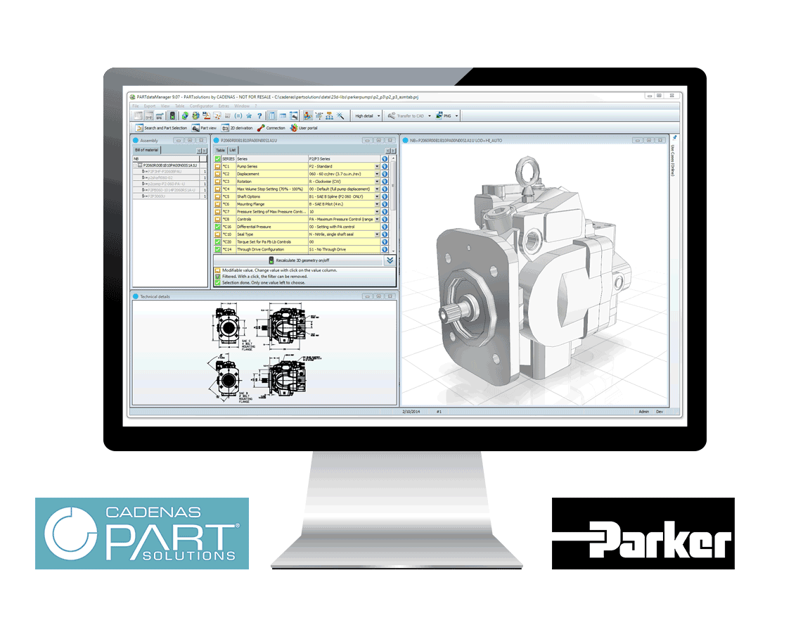 Parker-Hannifin Receives 2016 Manufacturing Leadership Award for Innovative Use of CADENAS PARTsolutions Strategic Part Management Software