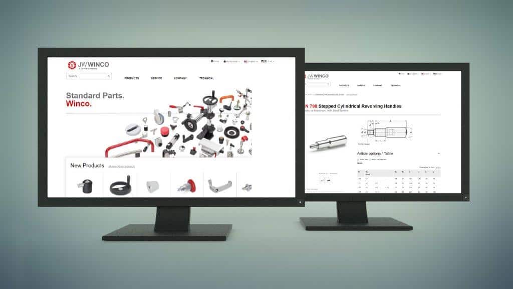 JW Winco Launches New Website with 3D CAD Model Downloads Powered by CADENAS PARTsolutions
