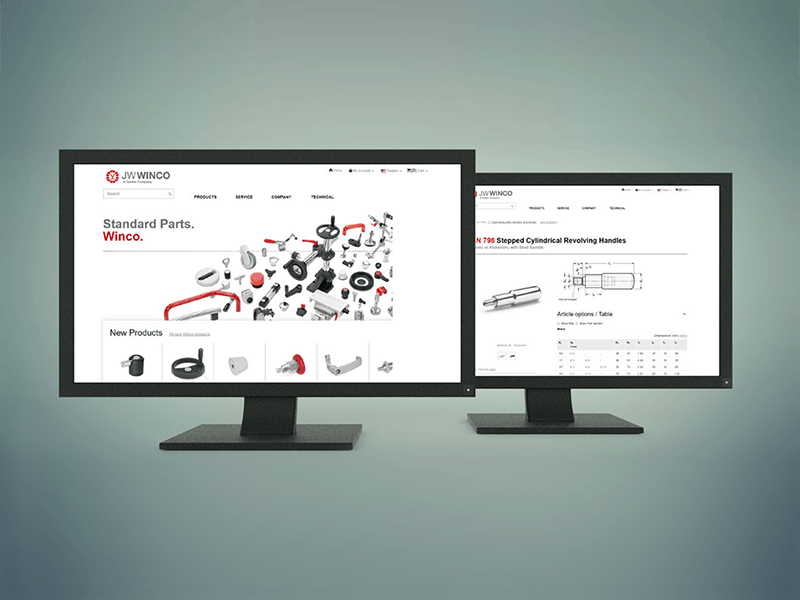 JW Winco Launches New Website with 3D CAD Model Download & Product Data Powered by CADENAS PARTsolutions