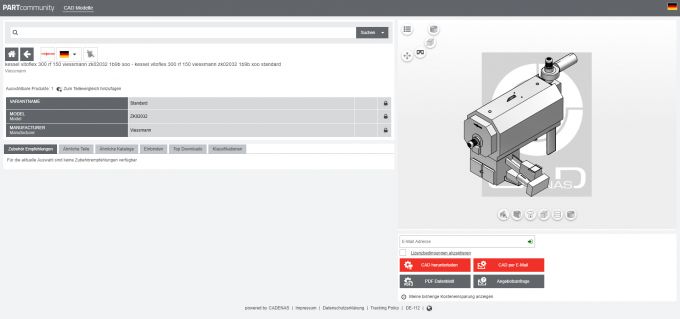 Viessmann Adds Its 3D BIM Product Catalog to the CADENAS PARTcommunity