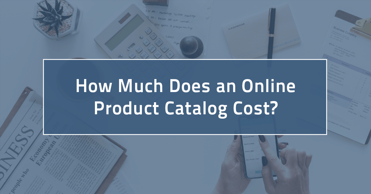 how much does a product catalog cost