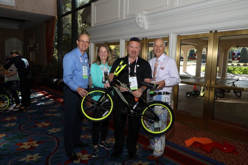 Industry Leaders Build Bikes for "Wish for Wheels", PTDA Industry Summit 