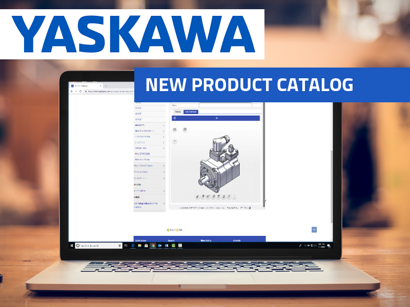 Yaskawa Launches Digital Product Configurator of Servo Motor 3D Part Models Built by CADENAS PARTsolutions