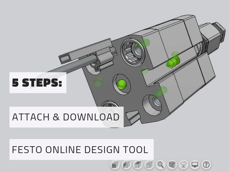 Attach and Download CAD Products with the Fest Online Design Tool
