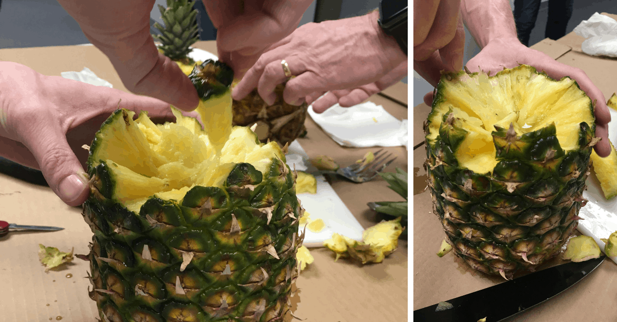 viral pineapple video step 3