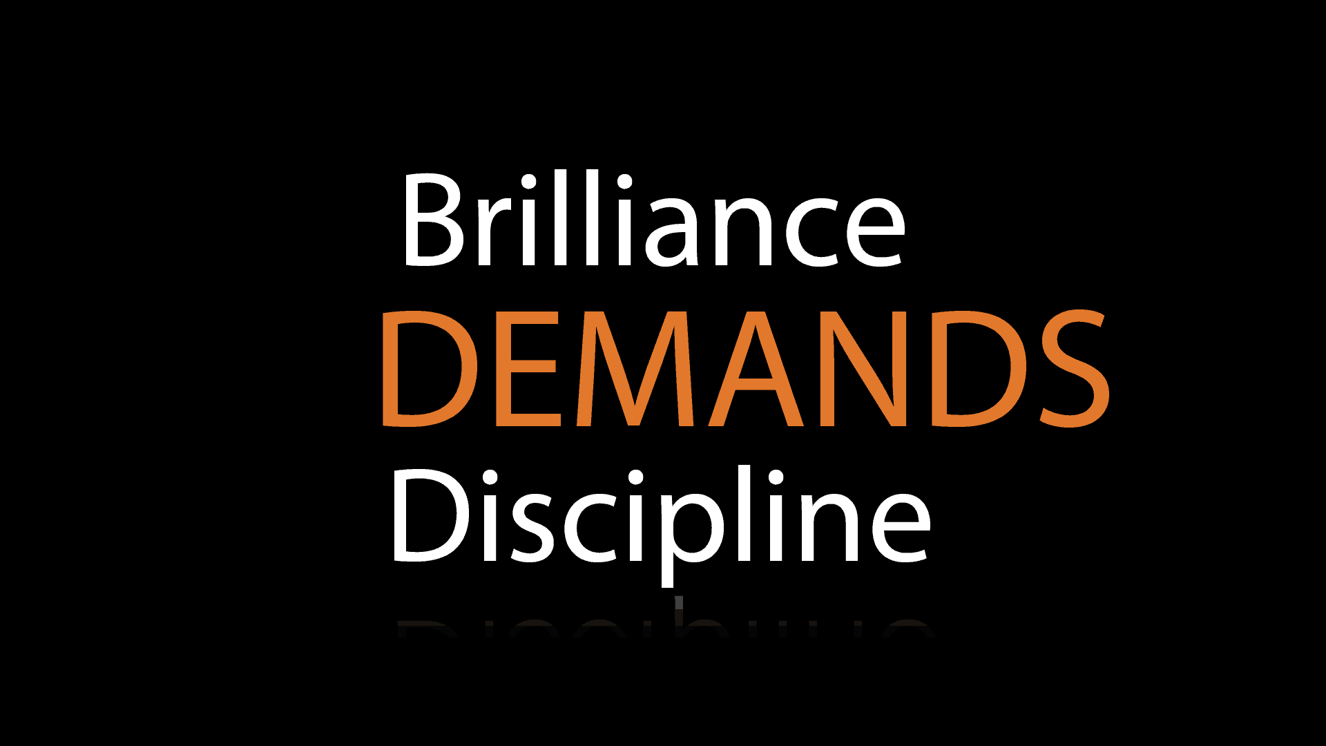 brilliance demands disciple - Todd Henry at the industrial marketing summit