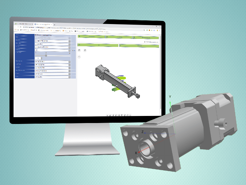 Engineers can download 3d parts faster from Helix Linear's new website