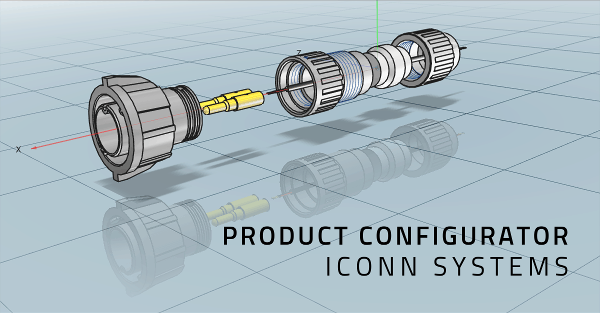 get digital cad models from iCONN Systems product configurator