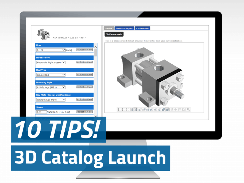 10 tips to a fast and successful 3d catalog launch