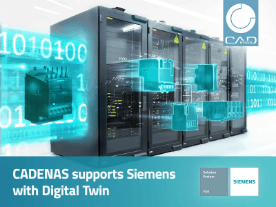 CADENAS technology simplifies access to planning data for mechanical engineers using Siemens industrial products