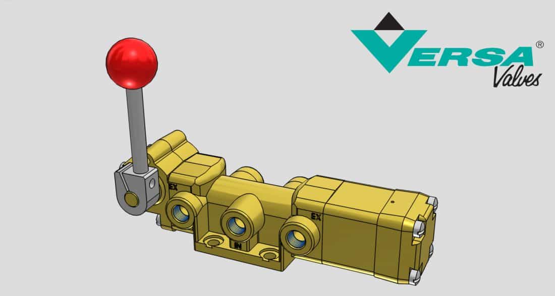 Versa Products Launches 3D CAD Selector for VSeries Valves