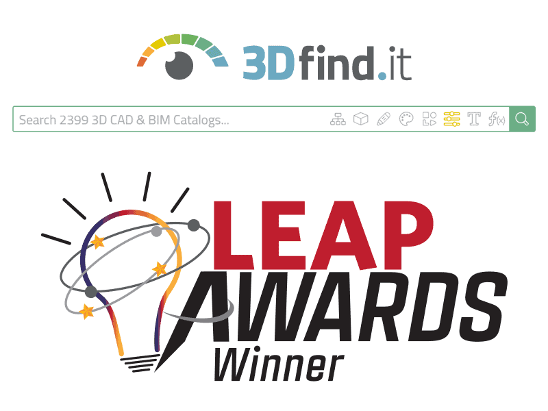 3DfindIt.com: CADENAS Search Engine Awarded with 2020 Design World LEAP Award