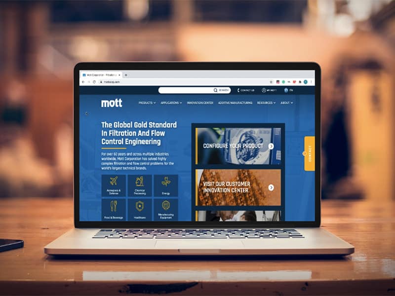 Mott Corporation Launches Product Configurator with 3D Part Downloads by CADENAS PARTsolutions