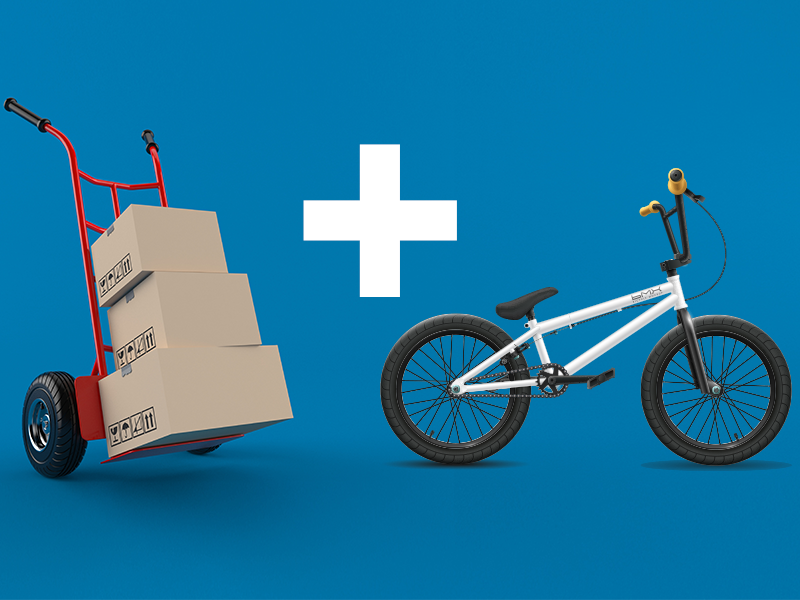 Engineering the Hand-truck Bicycle hybrid that we all should have thought of