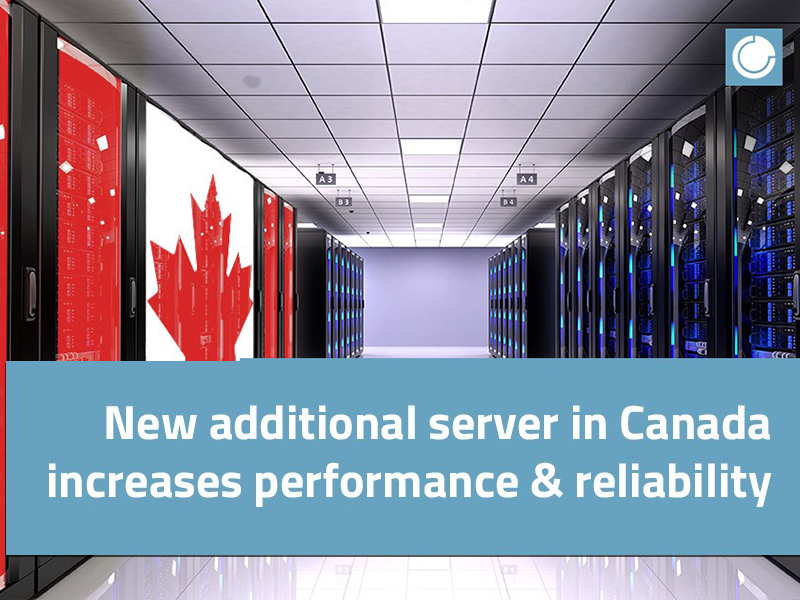 CADENAS expands online 3D catalog server infrastructure with servers in Canada, increasing performance and reliability for its customers with North American site.
