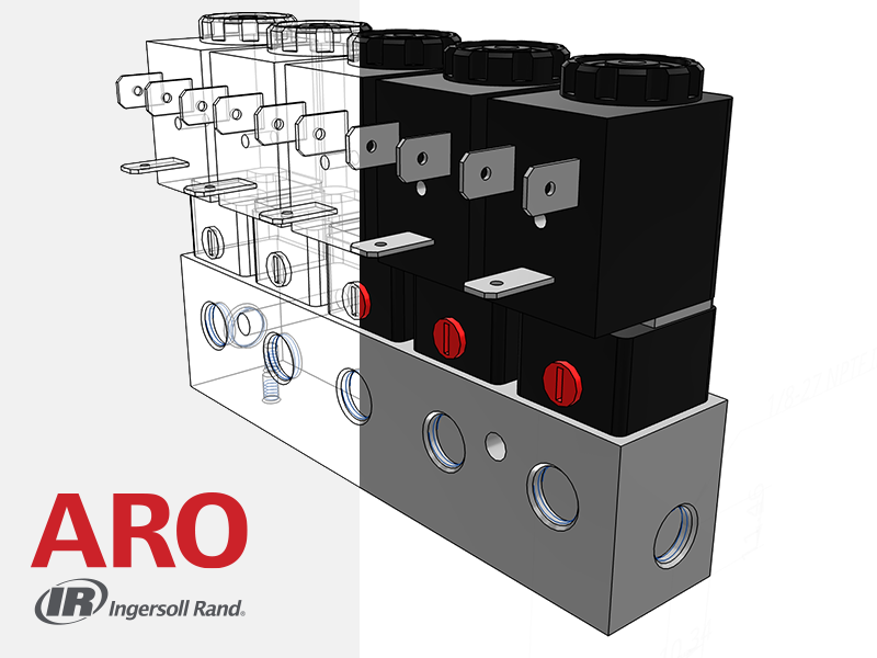 Ingersoll Rand ARO Fluid Intelligence launches 3D valve configurator for primary valve lines