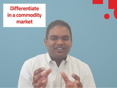 Ravi Kyasaram talks about differentiating components in a commodity market.