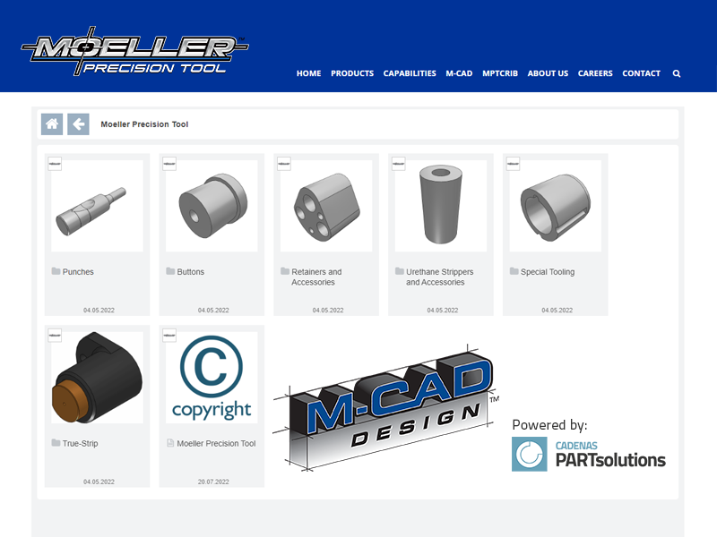 Moeller Precision Tool Launches 3D Tooling Configurator