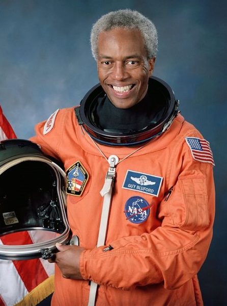 black engineer and astronaut Guion Bluford