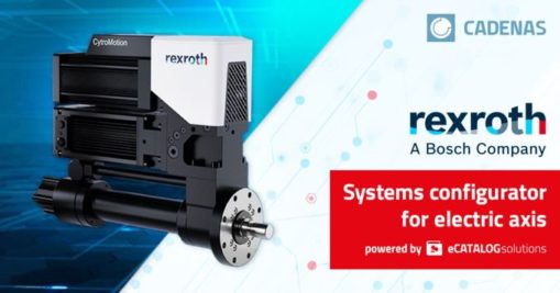 Bosch Rexroth Adds System Configurator for Electric Axis