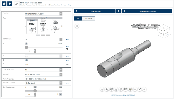 Dimensioned 3D Previews Deliver Enhanced Customer Experience for Manufacturer Components