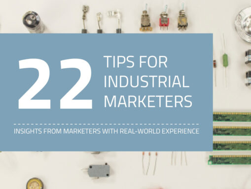 22 tips for industrial marketers ebook cover
