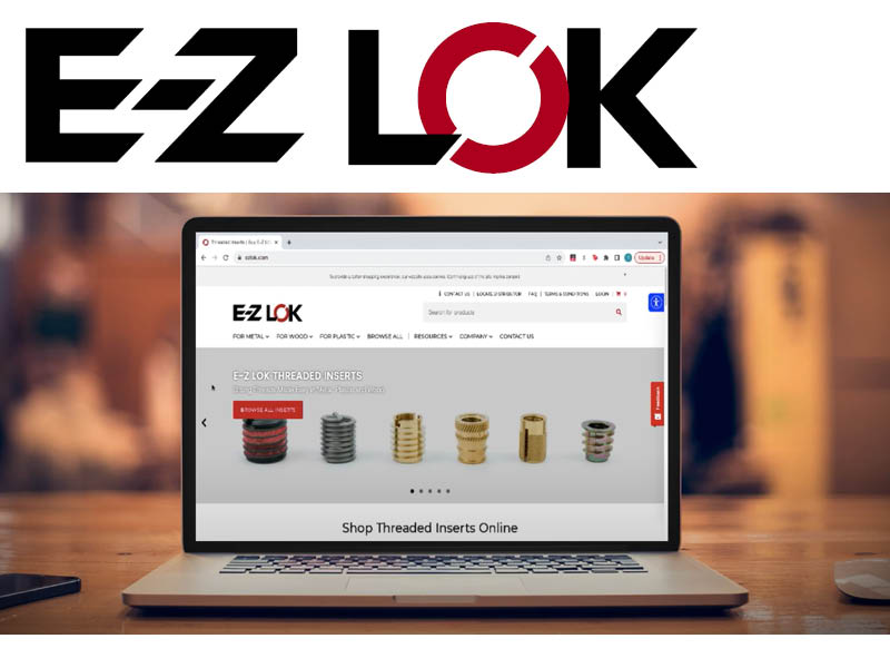 E-Z LOK Adds Threaded Insert CAD Models to Online Catalog